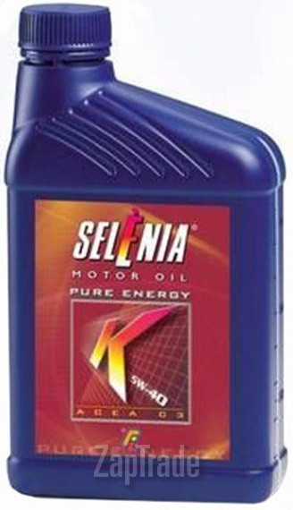 Купить моторное масло Selenia К Pure Energy 5W-40 Синтетическое | Артикул 14111619