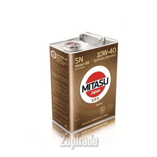 Купить моторное масло Mitasu Motor Oil 10W-40 Полусинтетическое | Артикул MJ122A5