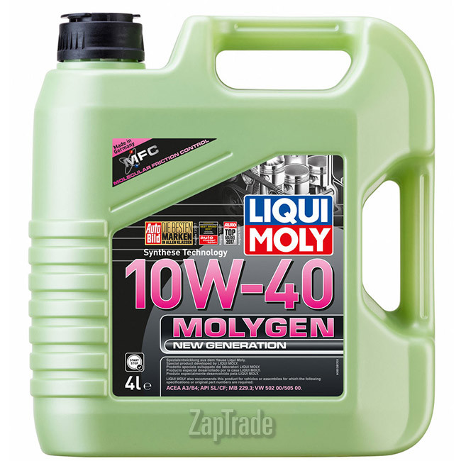 Купить моторное масло Liqui moly Molygen New Generation Полусинтетическое | Артикул 9060
