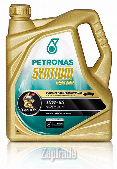 Купить моторное масло Petronas Syntium Racer 10W-60 Синтетическое | Артикул 18084019