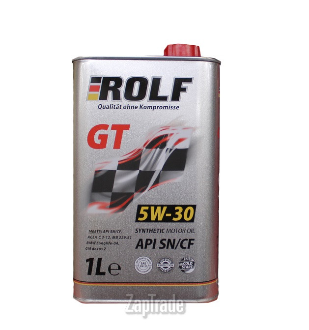 Купить моторное масло Rolf GT 5W-30 SN/CF Синтетическое | Артикул 322233