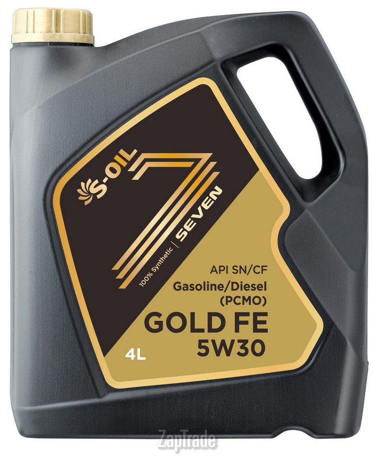 Купить моторное масло S-oil SEVEN GOLD FE Синтетическое | Артикул GOLD_FE_5W30_04