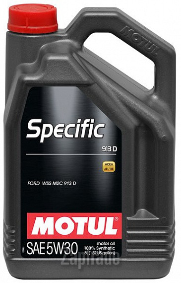 Купить моторное масло Motul SPECIFIC FORD 913 D Синтетическое | Артикул 104560