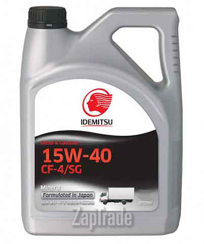 Купить моторное масло Idemitsu Diesel 15W-40 CF-4/SG Минеральное | Артикул 30175012-756