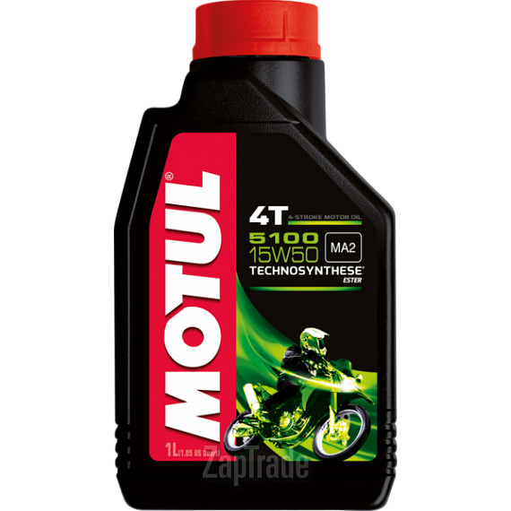 Купить моторное масло Motul 5100 T/Ester 4T Полусинтетическое | Артикул 104080