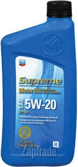Купить моторное масло Chevron Supreme Motor Oil Полусинтетическое | Артикул 220135721