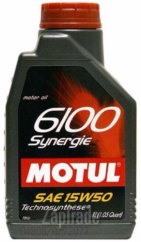Купить моторное масло Motul 6100 SYNERGIE Полусинтетическое | Артикул 102780