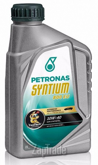 Купить моторное масло Petronas Syntium 800 EU 10W-40 Полусинтетическое | Артикул 18021619