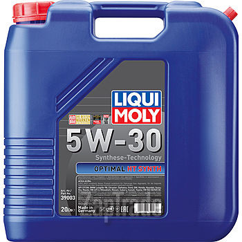Купить моторное масло Liqui moly НС-синтетическое моторное масло Optimal HT Synth 5W-30 Синтетическое | Артикул 39003
