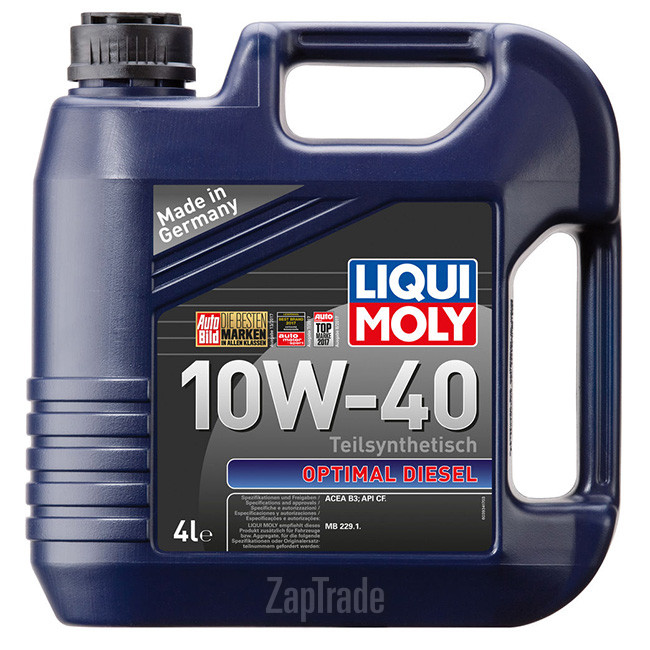 Купить моторное масло Liqui moly Optimal Diesel Полусинтетическое | Артикул 3934