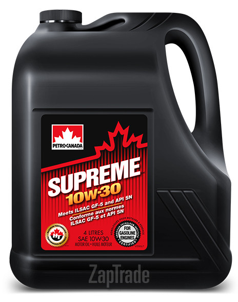 Купить моторное масло Petro-canada SUPREME Полусинтетическое | Артикул MOSP13C16
