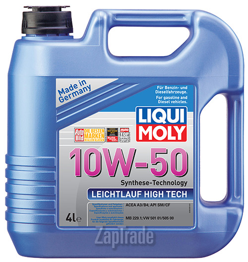 Купить моторное масло Liqui moly Leichtlauf High Tech Полусинтетическое | Артикул 9083