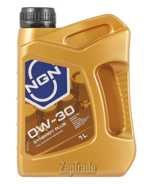 Купить моторное масло Ngn SYNERGY PLUS (0W30SMCFSYNERGYPLUS1L) Синтетическое | Артикул V172085616