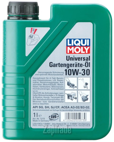 Купить моторное масло Liqui moly Universal 4T Gartengerate-Oil Минеральное | Артикул 8037