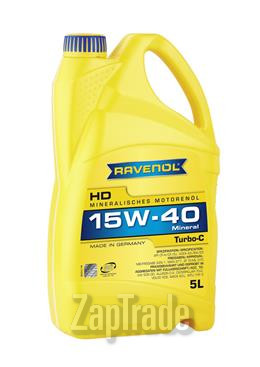 Купить моторное масло Ravenol Turbo-C HD-C Минеральное | Артикул 4014835724556