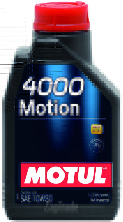 Купить моторное масло Motul 4000 Motion 10w30 Минеральное | Артикул 102813