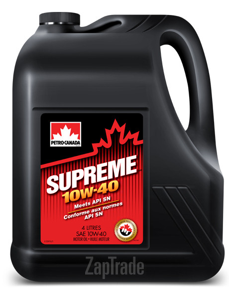 Купить моторное масло Petro-canada SUPREME Полусинтетическое | Артикул MOSP14C16