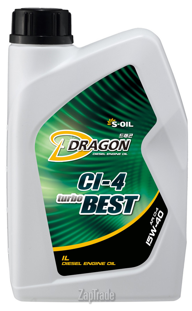 Купить моторное масло S-oil DRAGON TURBO BEST Полусинтетическое | Артикул DTB15W40_01