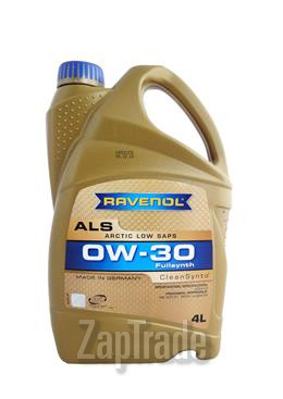 Купить моторное масло Ravenol Arctic Low SAPS ALS Синтетическое | Артикул 4014835797796