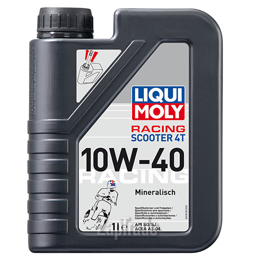 Купить моторное масло Liqui moly Motorbike 4T Scooter Минеральное | Артикул 8069