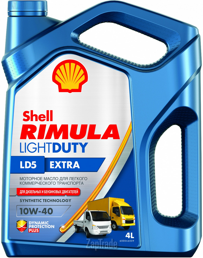 Купить моторное масло Shell Rimula LD5 Extra Полусинтетическое | Артикул 550050481