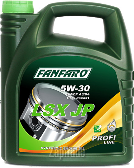 Купить моторное масло Fanfaro LSX JP Синтетическое | Артикул 536446