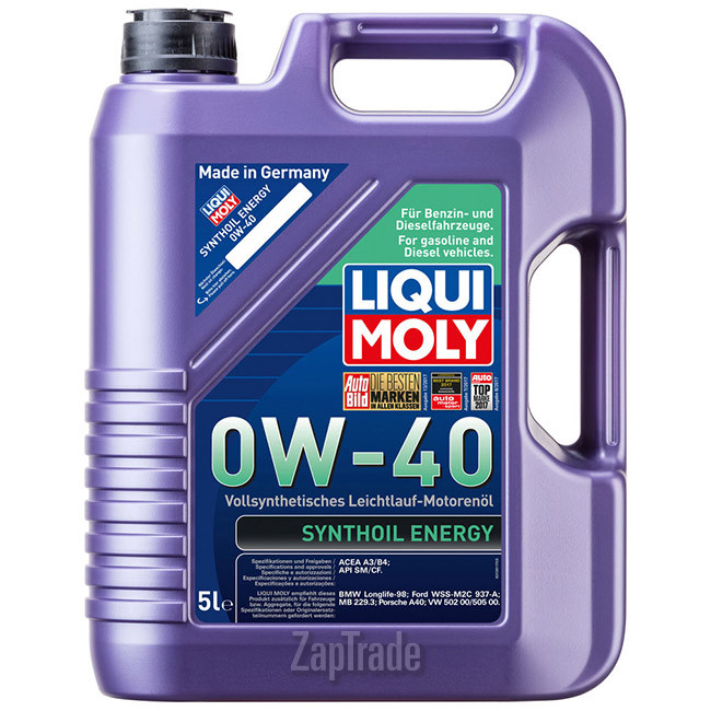 Купить моторное масло Liqui moly Synthoil Energy Синтетическое | Артикул 1923