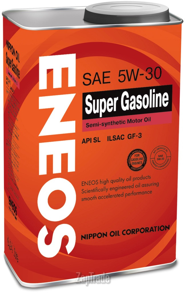 Купить моторное масло Eneos SUPER GASOLINE SL Полусинтетическое | Артикул OIL1358