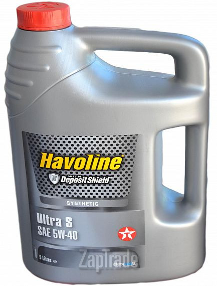 Купить моторное масло Texaco HAVOLINE ULTRA S Синтетическое | Артикул 801339LGE
