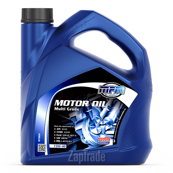 Купить моторное масло Mpm oil Multi Grade Минеральное | Артикул 01004