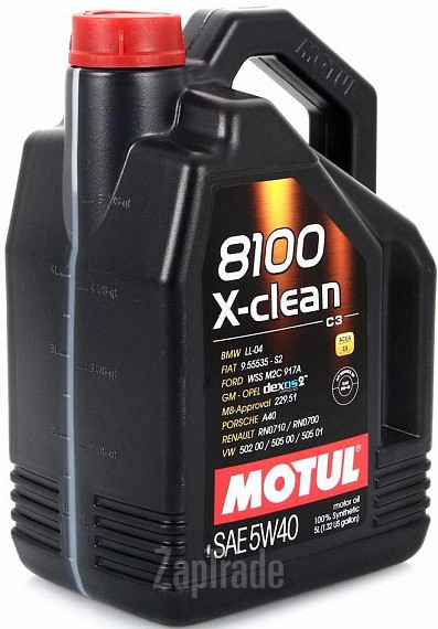 Купить моторное масло Motul 8100 X-clean Синтетическое | Артикул 102051
