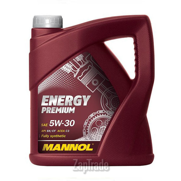 Купить моторное масло Mannol ENERGY PREMIUM 5W30 4 л. Синтетическое | Артикул 4007
