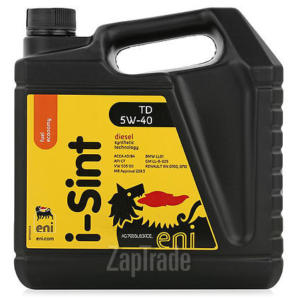 Купить моторное масло Eni I-SINT TD Синтетическое | Артикул 8003699009233