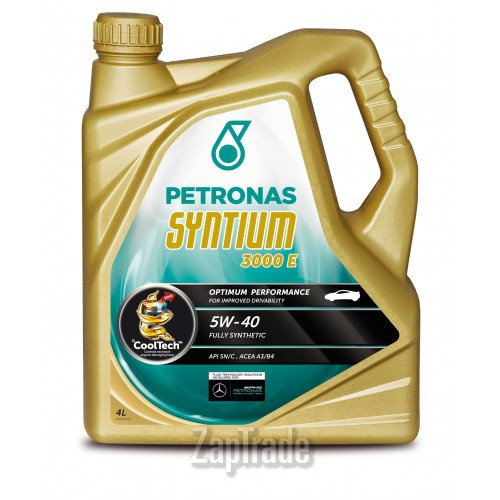 Купить моторное масло Petronas SYNTIUM 3000 E 5W40P Синтетическое | Артикул 18154004