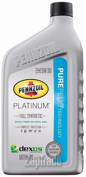 Купить моторное масло Pennzoil Platinum Full Synthetic Motor Oil Синтетическое | Артикул 071611915090