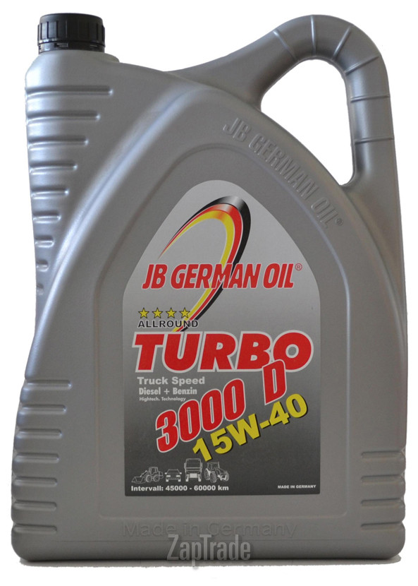 Купить моторное масло Jb german oil Turbo 3000D Truck Speed Минеральное | Артикул 4027311000266