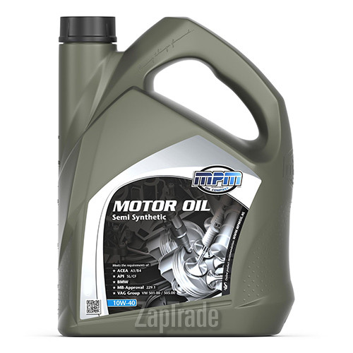 Купить моторное масло Mpm oil Semi Synthetic Полусинтетическое | Артикул 04004