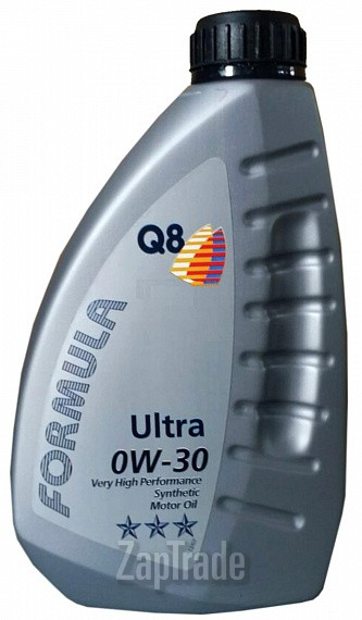 Купить моторное масло Q8 Formula Ultra 0W-30 Синтетическое | Артикул 7391162016132