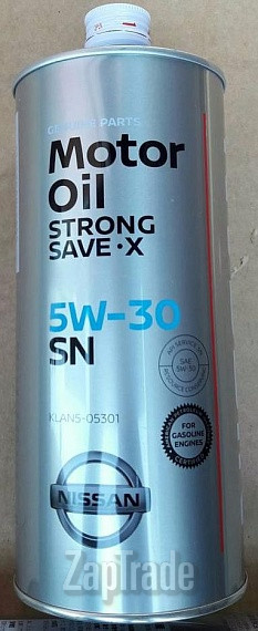 Купить моторное масло Nissan Strong Save X Синтетическое | Артикул KLAN5-05301
