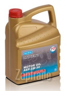 Купить моторное масло 77lubricants Motor Oil Synthetic ASP 5W-30 Синтетическое | Артикул 4232-1