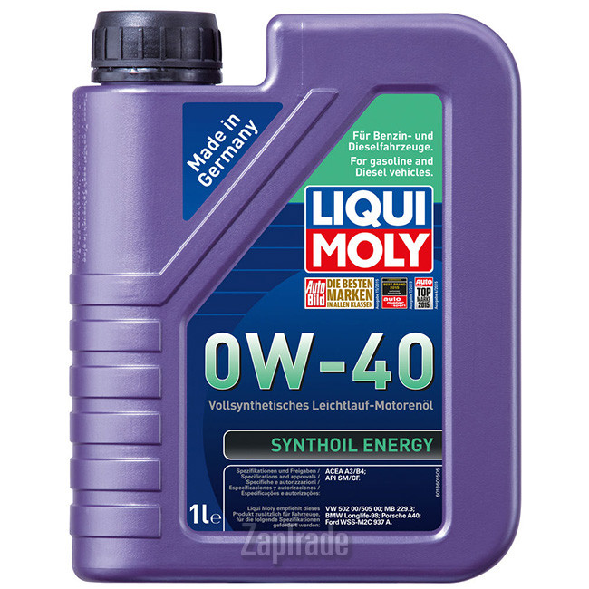 Купить моторное масло Liqui moly Synthoil Energy Синтетическое | Артикул 1922