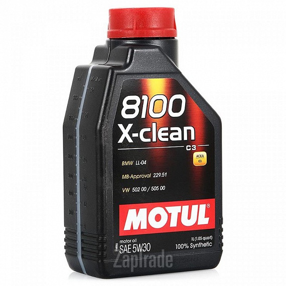 Купить моторное масло Motul 8100 X-clean Синтетическое | Артикул 102785