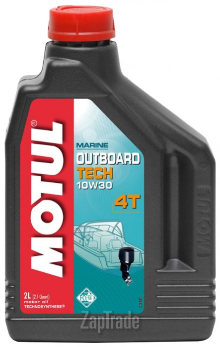 Купить моторное масло Motul Outboard TECH 4T Полусинтетическое | Артикул 101745
