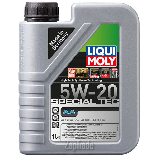 Купить моторное масло Liqui moly Special Tec AA Синтетическое | Артикул 7620