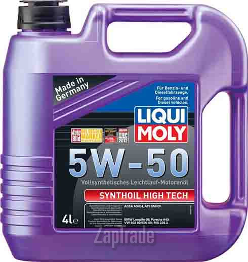Купить моторное масло Liqui moly SYNTOIL HIGH TECH Синтетическое | Артикул 9067