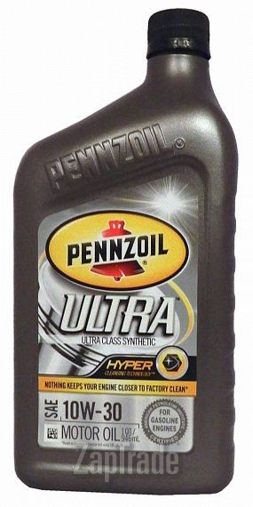 Купить моторное масло Pennzoil Ultra Full Synthetic Motor Oil Синтетическое | Артикул 071611000819