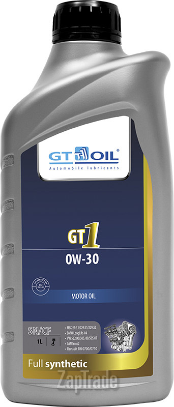 Купить моторное масло Gt oil GT1 Синтетическое | Артикул 8809059408551