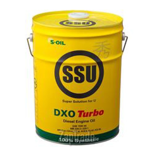 Купить моторное масло S-oil SSU DXO Turbo Синтетическое | Артикул DSSU15W40DXO_20