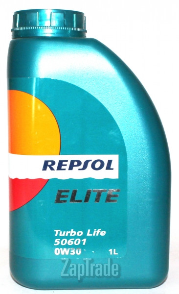 Купить моторное масло Repsol ELITE TURBO LIFE 50601 0W30 Синтетическое | Артикул 6055/R