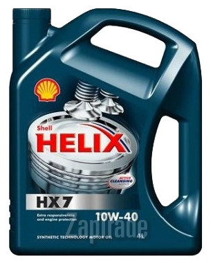 Купить моторное масло Shell Helix HX7 Полусинтетическое | Артикул 5011987142640